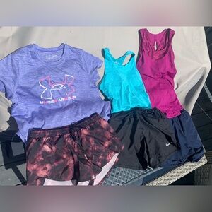 Summer bundle (girls size 12-14); includes 1 lulu tank